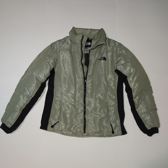 The North Face Jackets & Blazers - Vintage Shiny Green North Face Women Medium Jacket